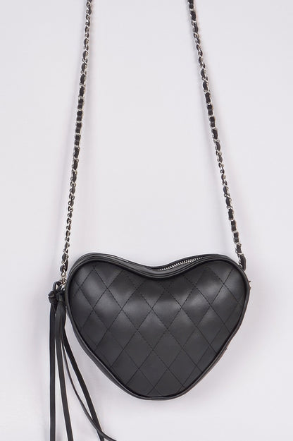 Quilted Heart Clutch