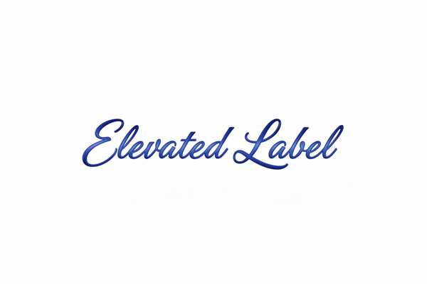 Elevated Label Royal Blue Logo